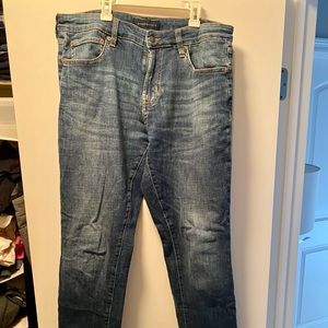 Aeropostale Mens Athletic Skinny Jeans Comfortable Light Blue Wash Size 33/32